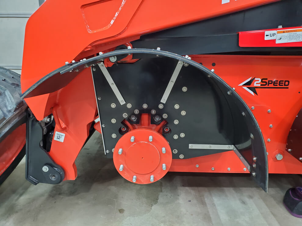Kioti SL750 Fender In Use